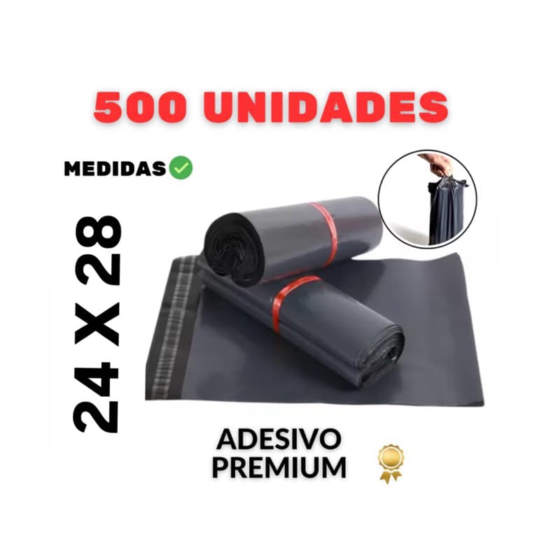 Envelope embalagem de segurança para envio 24x28cm