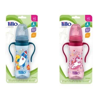 Mamadeira Sonho Acinturada Com Alça 240 ml 6+ Meses
