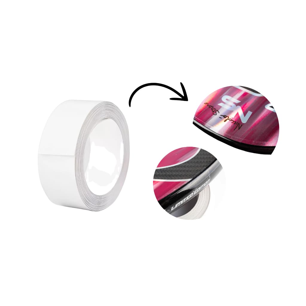 Fita Transparente Protetor para Raquetes Beach Tennis - Rolo 3cmx10m