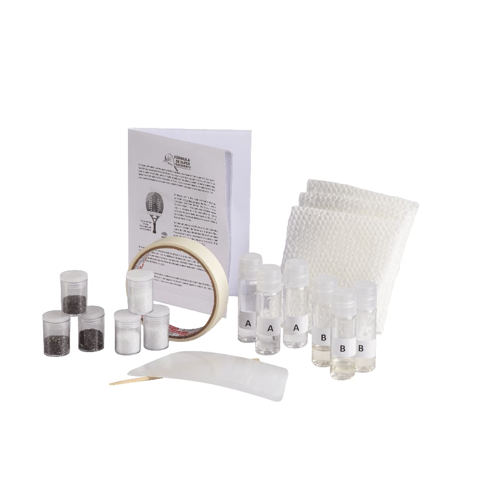 Kit para tratar 3 raquetes de beach tennis - Faça você mesmo