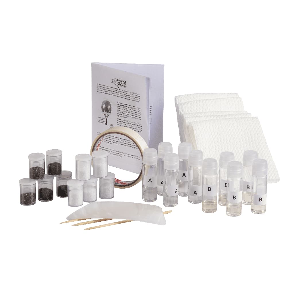Kit para tratar 5 raquetes de beach tennis - Faça você mesmo