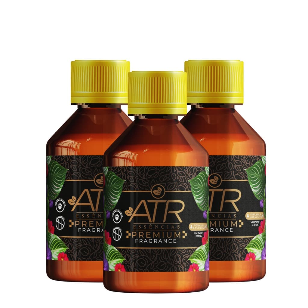 Essências Vollmens Linha Universal Premium Para Velas e Sabonetes - KIT 3 x 100G