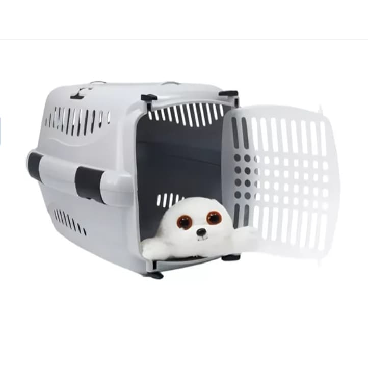 Caixa De Transporte Pet Ventilada Gatos E Cachorros Até 6kg