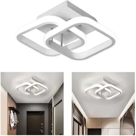 Luminárias de teto para corredores adequação quarto sala escritorio 3 opcoes de cores -110/220V