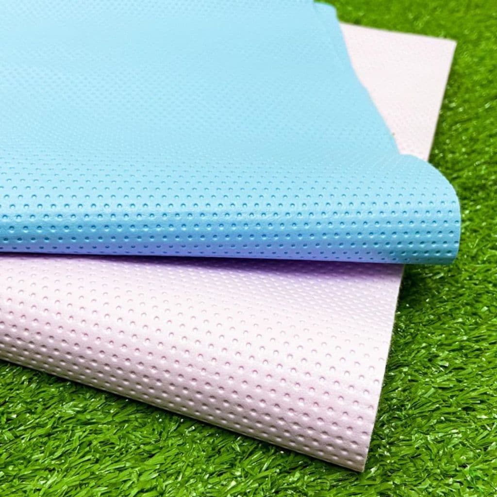 Tecido Courino Festa Poá Furadinho P/ Personalizados de Luxo Bolsas Lembrancinhas e Decorações