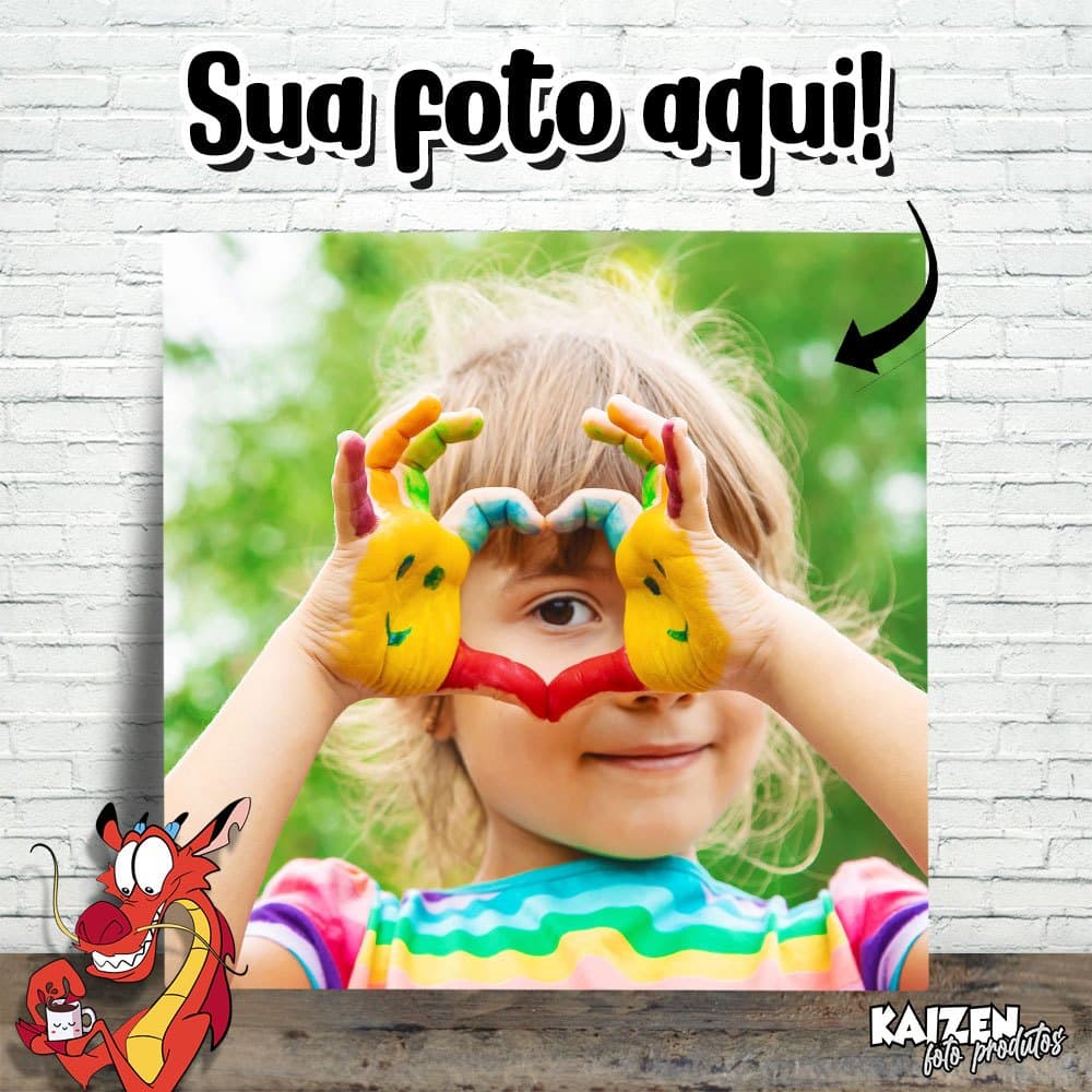 Azulejo Personalizado com sua foto - Sublimação - Cerâmica