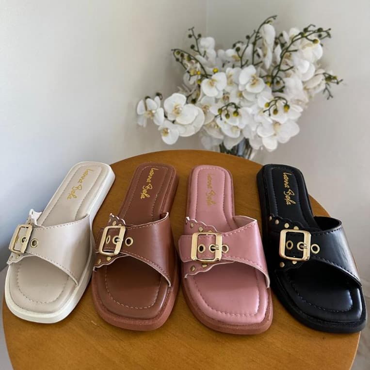 Papete Feminina birken com fivela REF 224