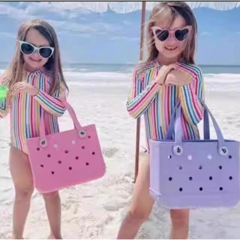 Bolsa de ombro de orifício de armazenamento pequeno EVA Bolsa de nadar para a praia Bolsa de praia de nova bagagem