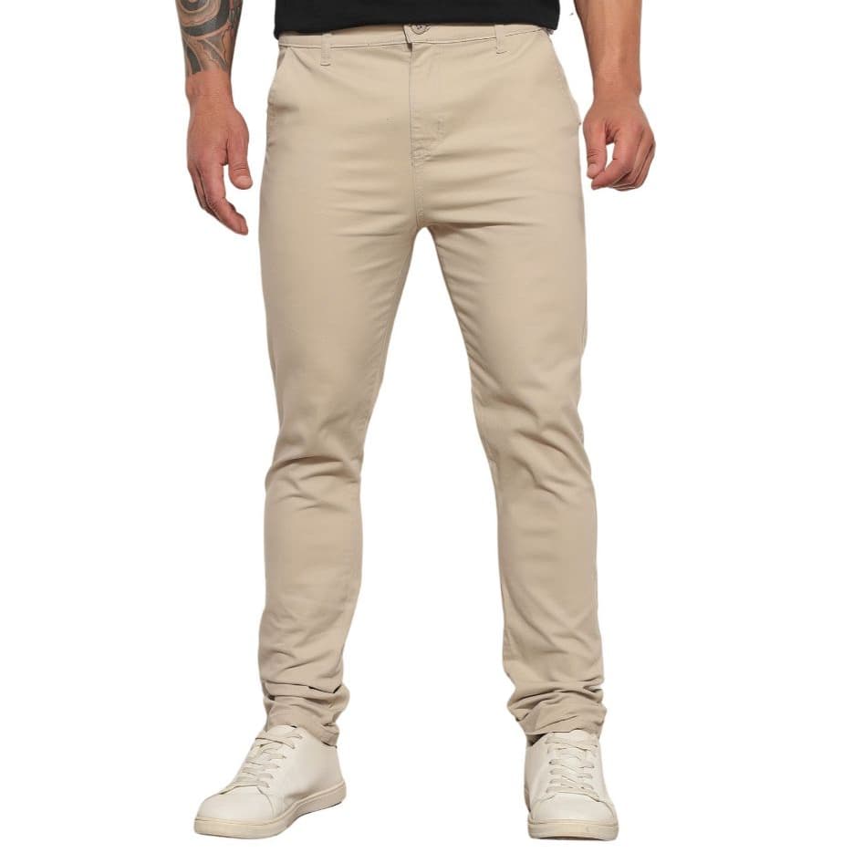 Calça Masculina Sarja Slim Sport Fino Linha  Premium