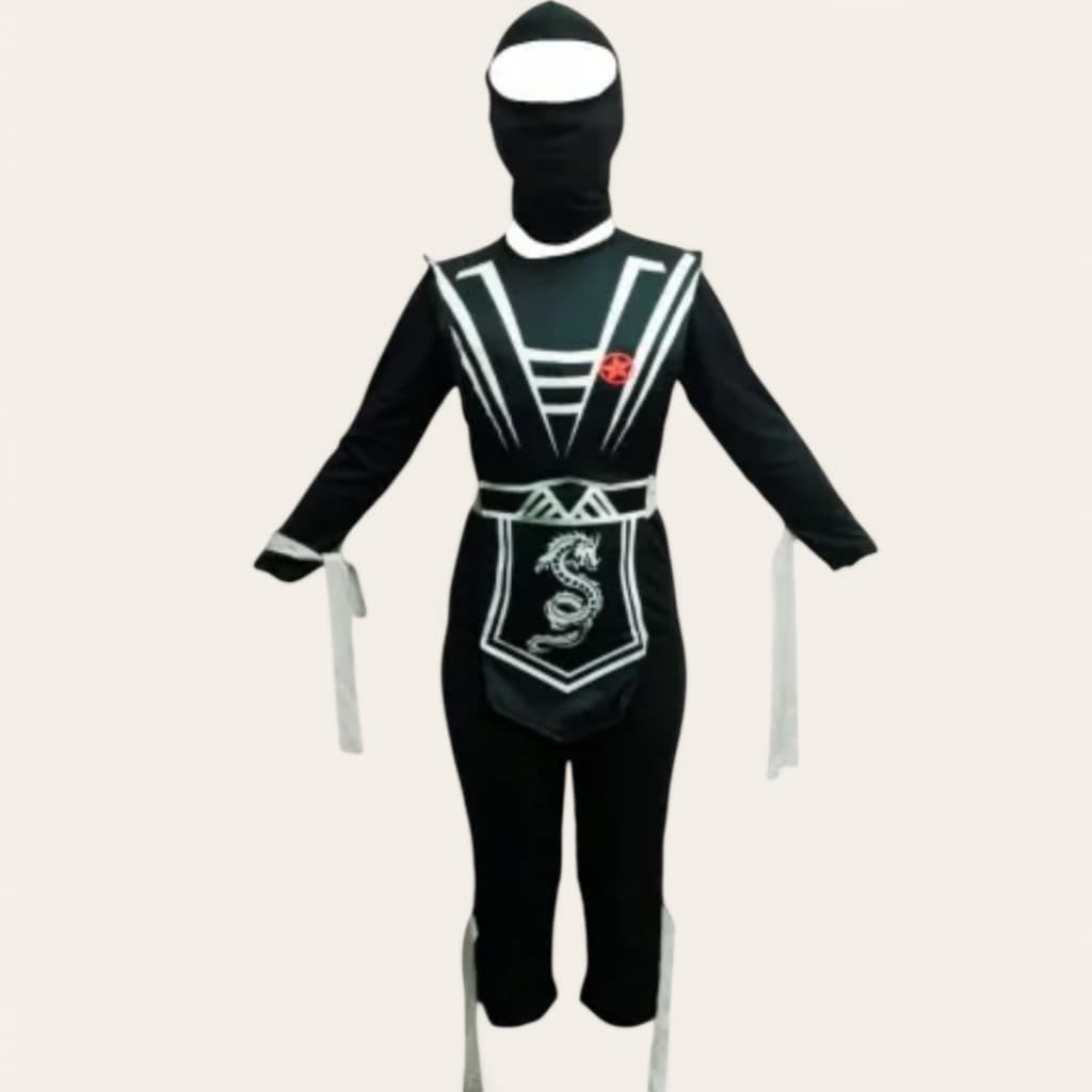 Fantasia Infantil Ninja Silver
