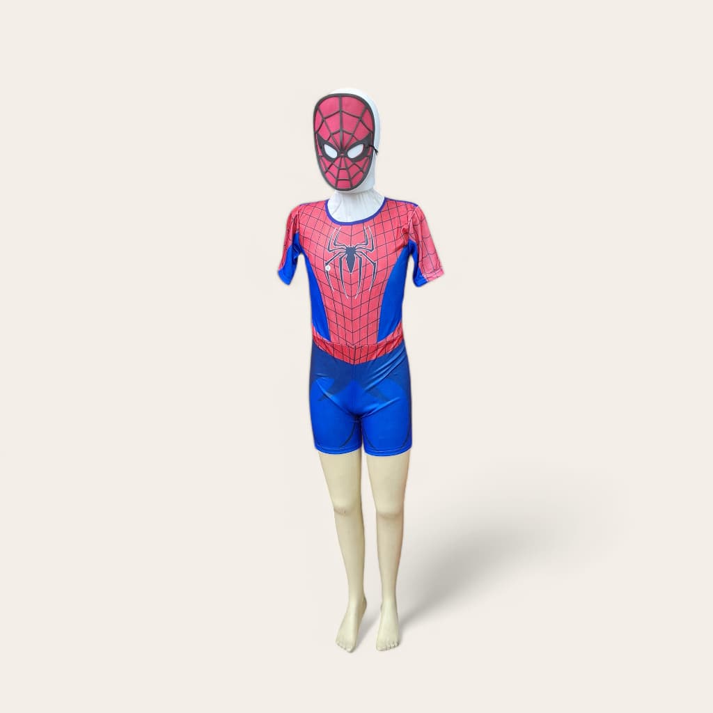 Fantasia Infantil Homem Aranha com máscara