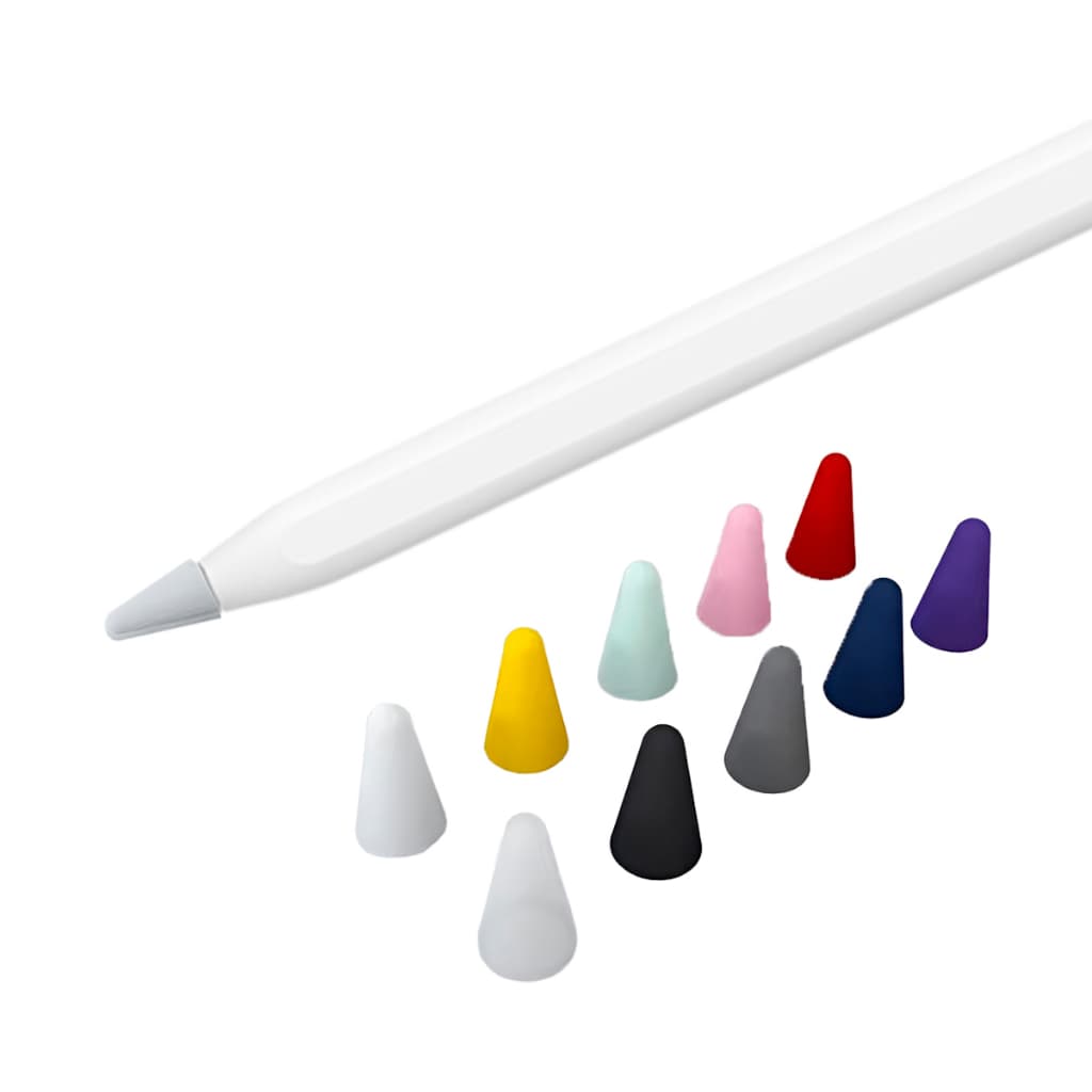 Capa Protetora Compatível C Ponta Apple Pen 1 2 Geração 10un