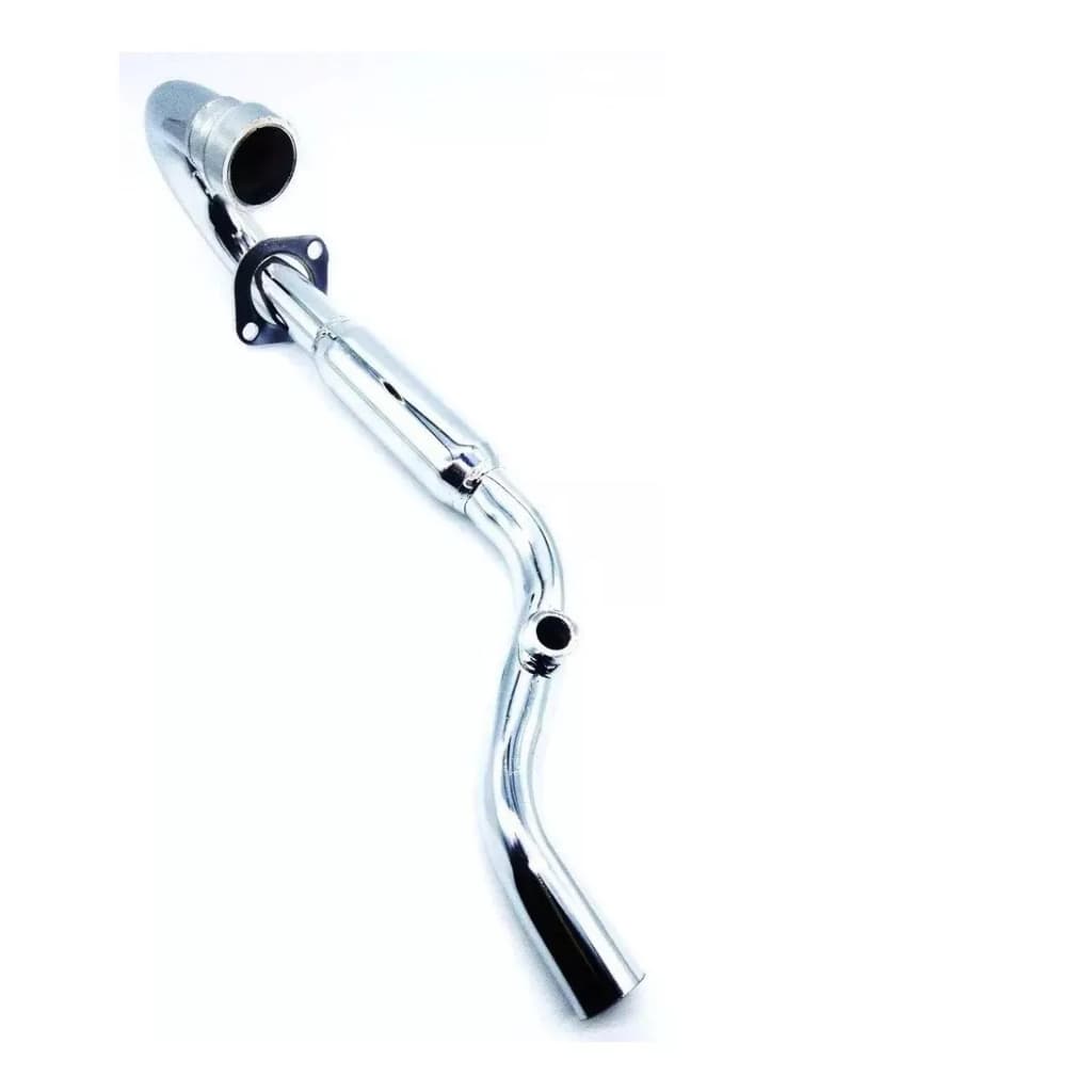 Curva Cromada Saída Motor Escape Yamaha Xtz 250 Lander 2023 2024