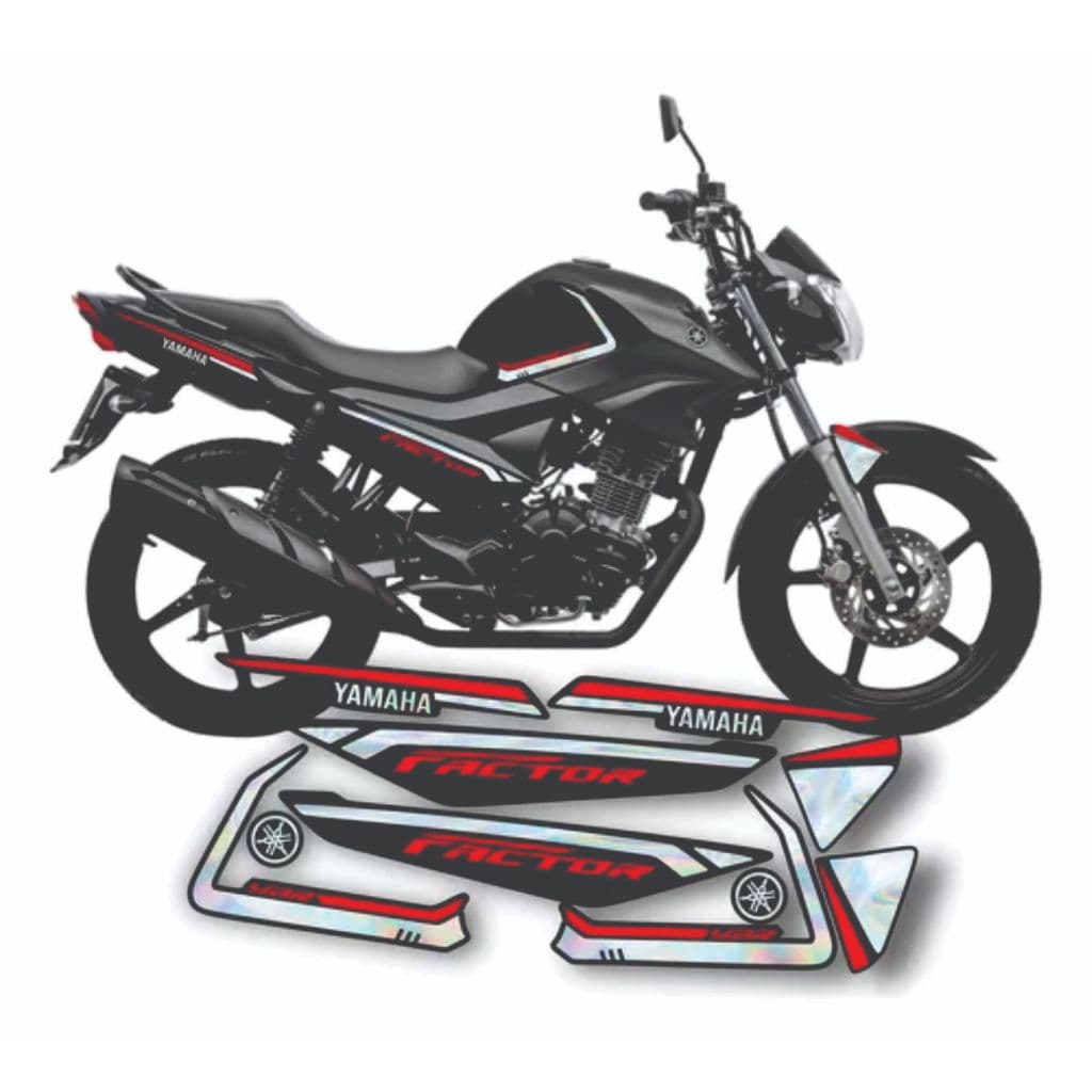 Kit Faixas Adesivos Emblemas Factor 150 2024 Holografico ano 2024.