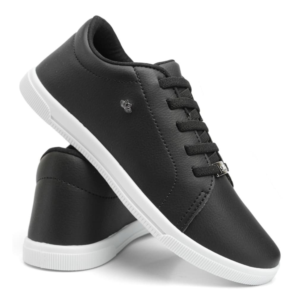 Tênis Feminino Básico Casual Liso Confortável Leve Original