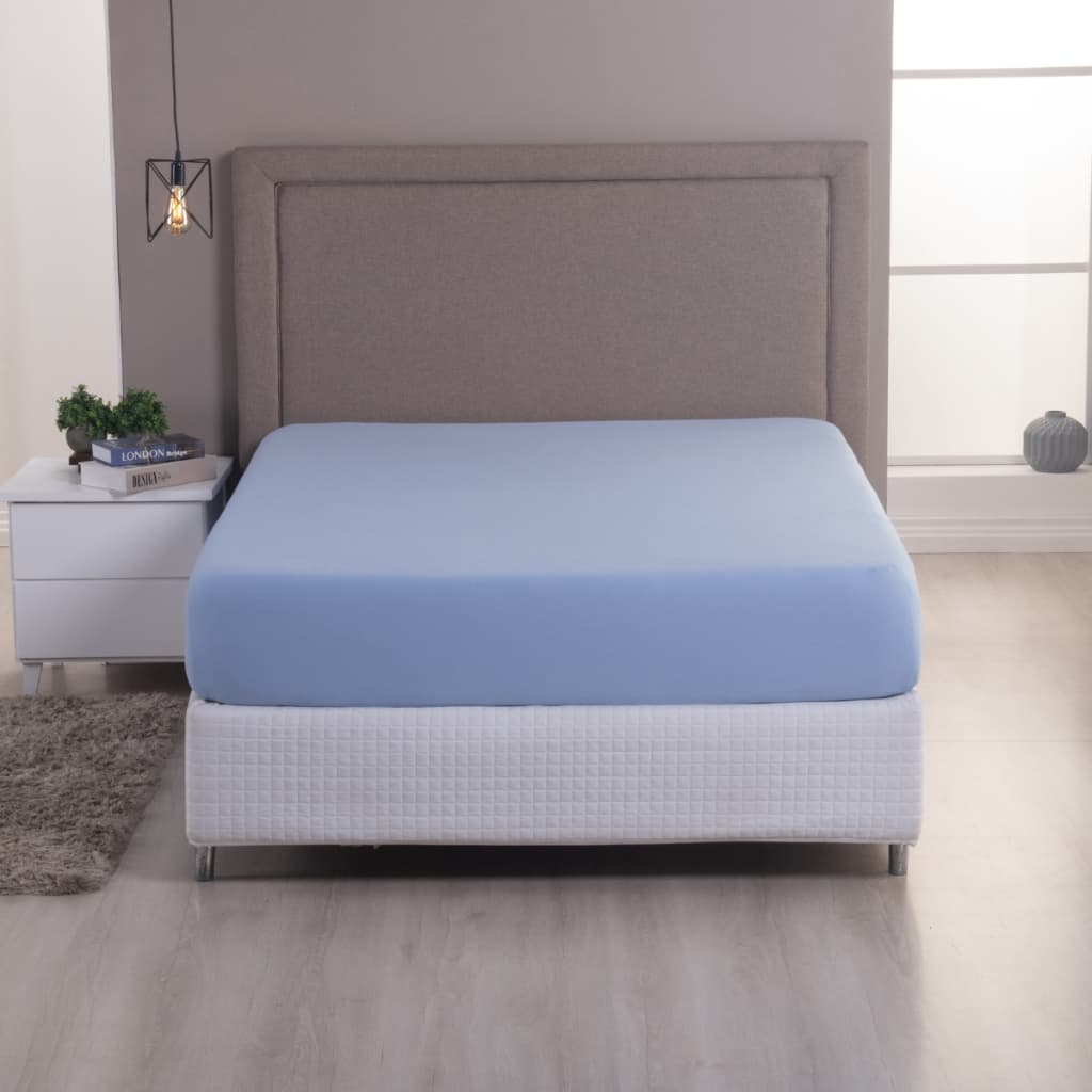 LENÇOL AVULSO PARA CAMA DE CASAL MALHA 100% ALDOGÃO COM ELÁSTICO VÁRIAS CORES.