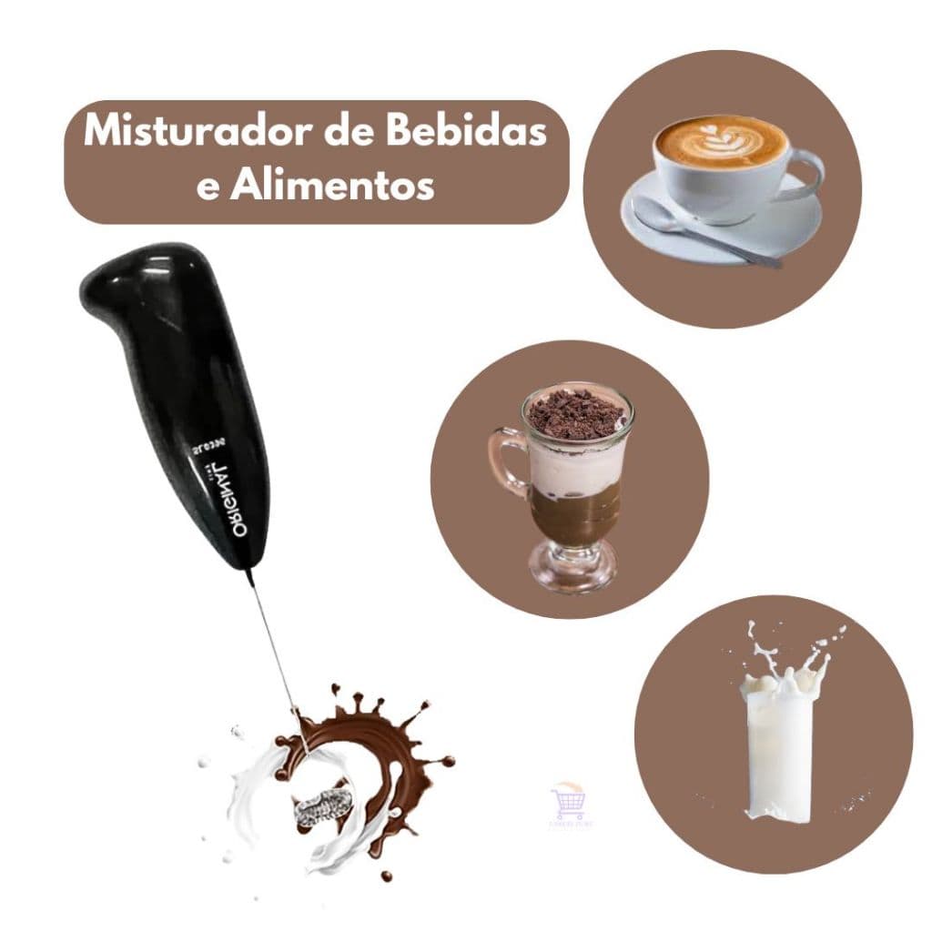 Batedor Elétrico De Bebidas Leite Café Claras De Ovos Preparar E Misturar Mixer Cozinhas Cafeterias