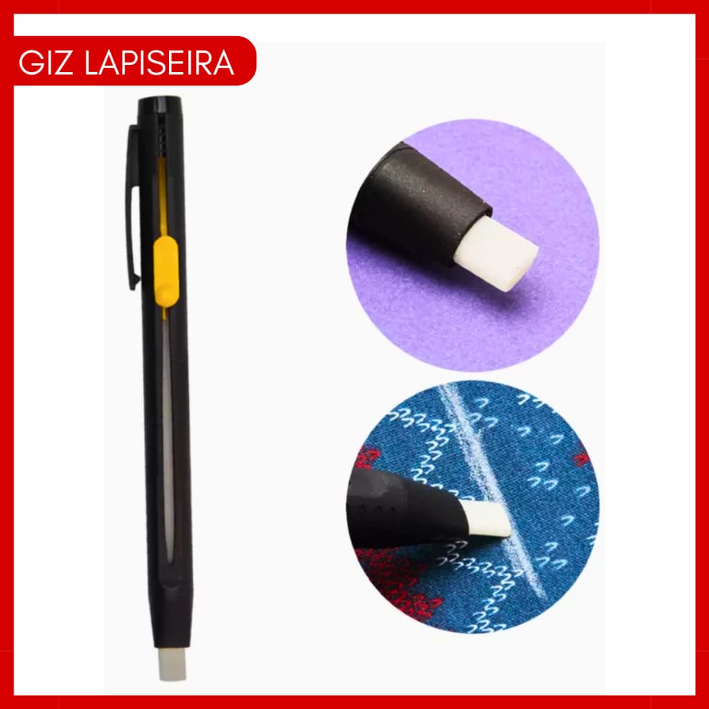 Giz Lapiseira Panda Mágico Marcar Tecido Patchwork