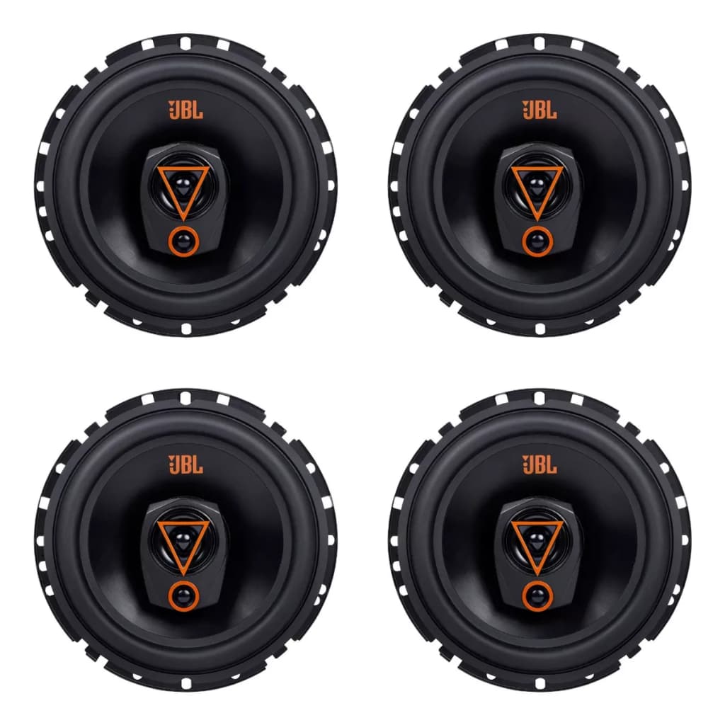 Kit 4 Alto Falantes JBL 6 polegadas Multisystem 6TRMS80 80w Rms 4 Ohms Original Triaxial