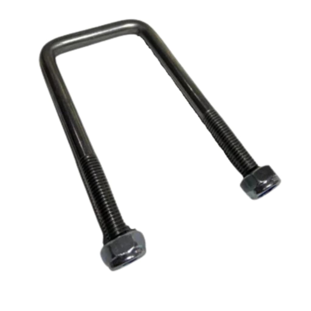 GRAMPO EM AÇO M12 QUADRADO 60x150MM SUSPENSÃO CARRETINHA