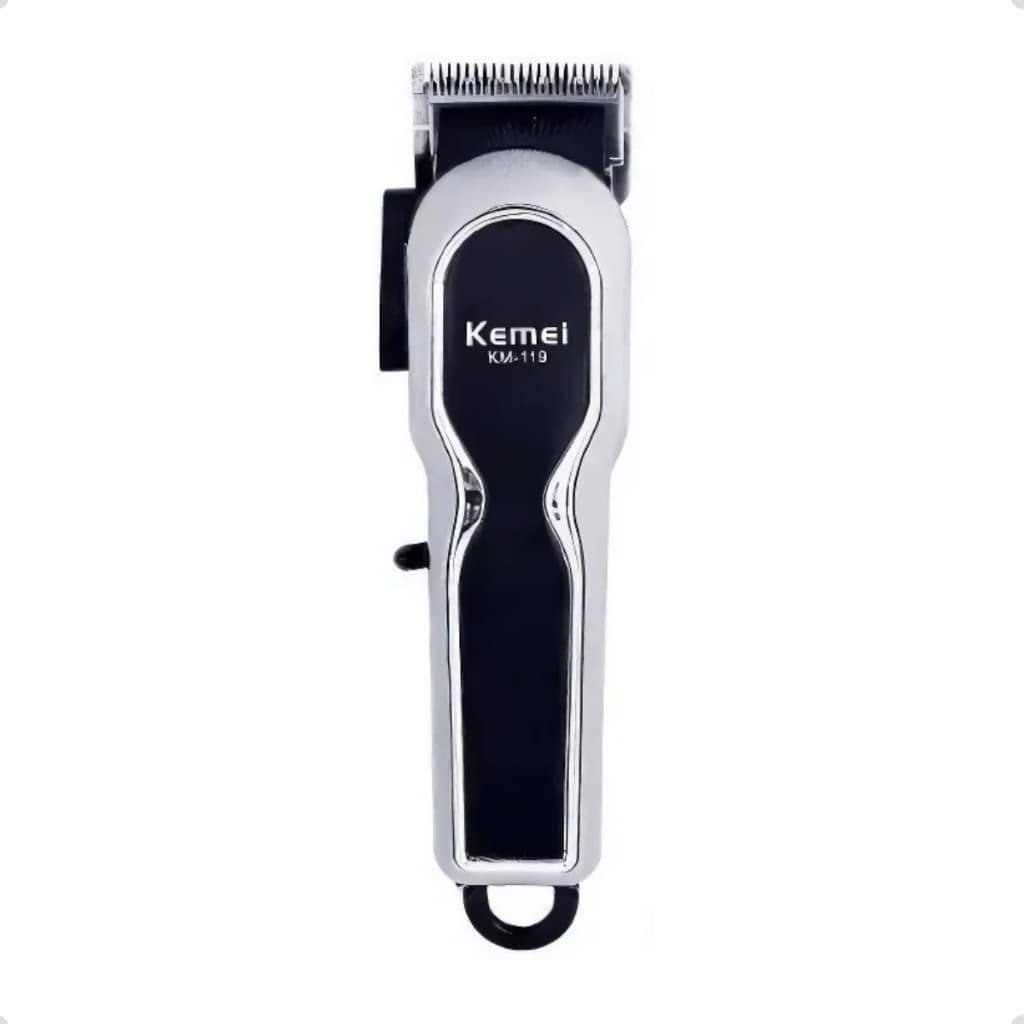 Maquina De Cortar Cabelo Profissional Kemei Km 119