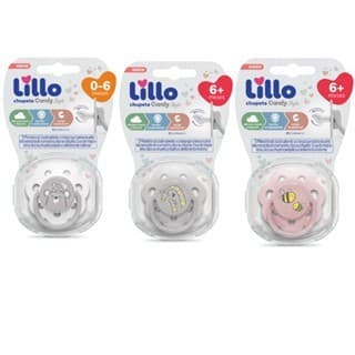 Chupeta Candy Orto Tam.1 De 0-6/ Tam.2 6+ Meses Lillo