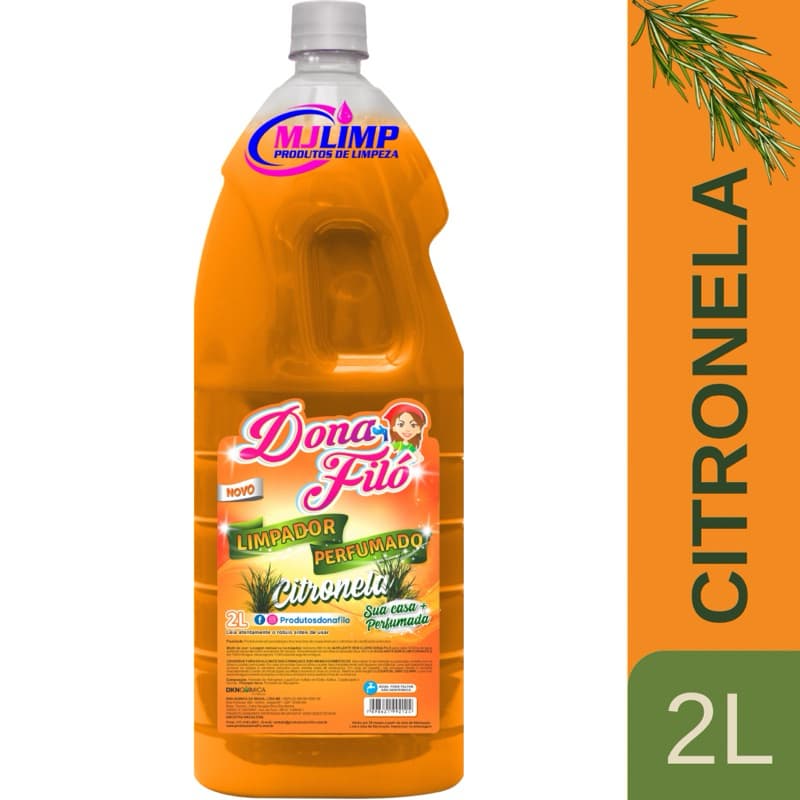 Limpador perfumado citronela