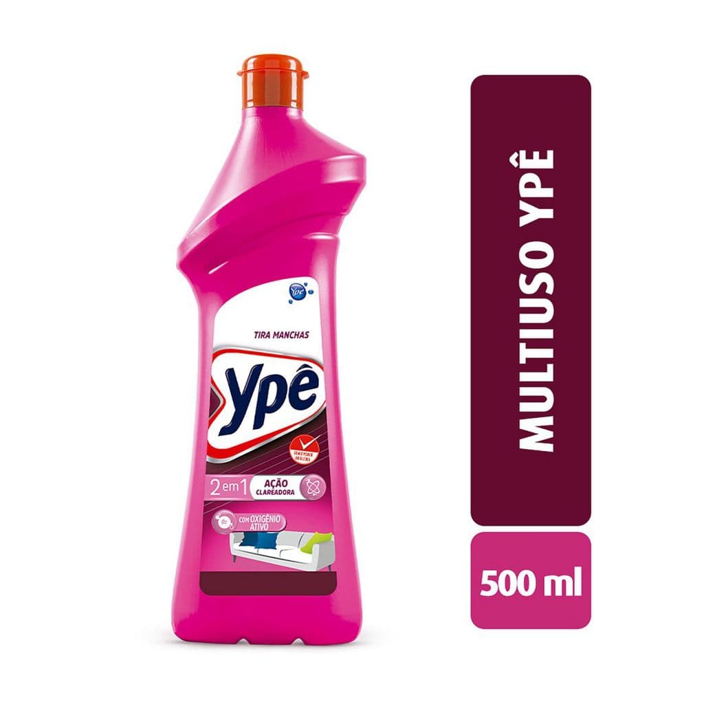 Limpador Ypê Multiuso 2 em 1 Tira-Manchas Squeeze Premium 500ml