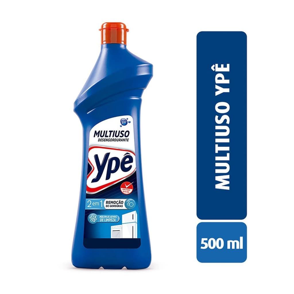 Limpador Ypê Desengordurante Multiuso Squeeze 500ml