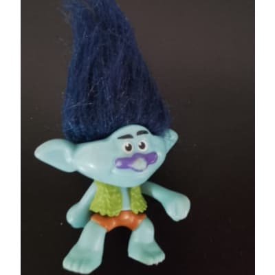 boneco tronco de trolls, coleção mc donald's