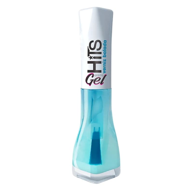Base Balada Gel Hits Verniz - Brilho Intenso e Durabilidade Extrema