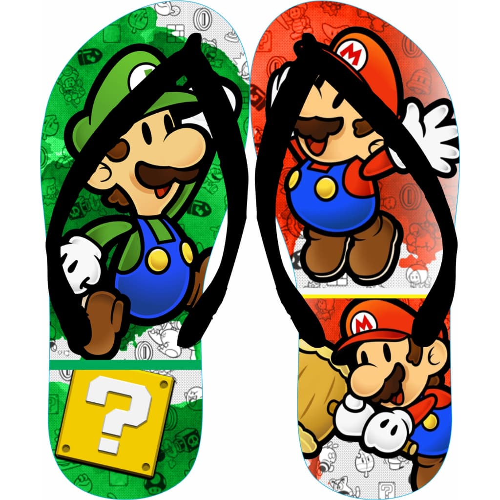 Chinelo Personalizado Super Mario