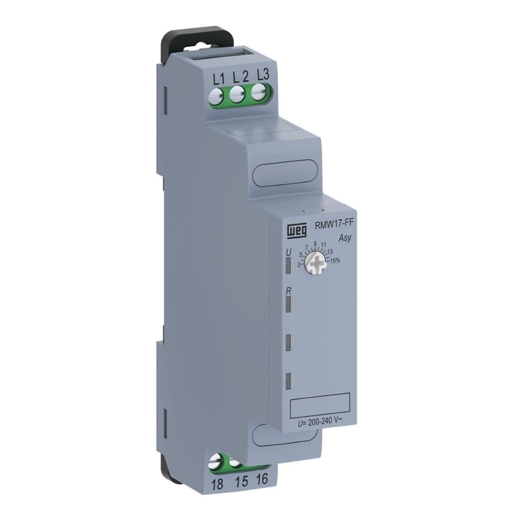 Relé Falta De Fase Weg Rmw17-ff01d65 200-240v 50/60hz Full