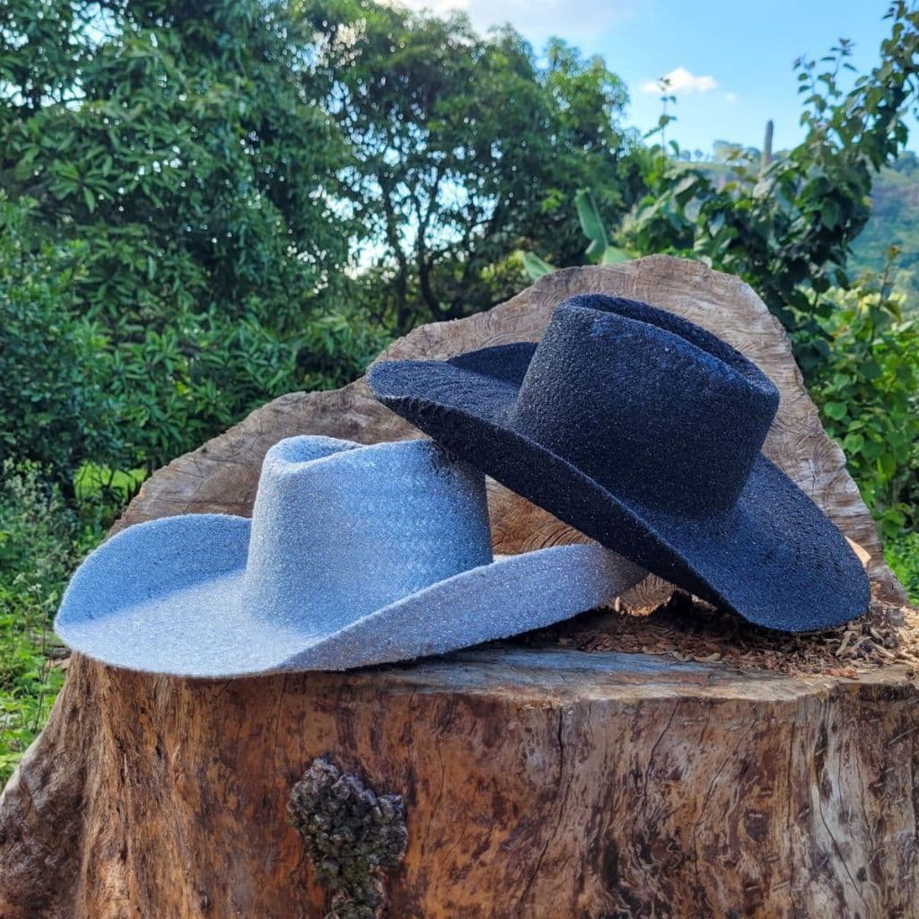 Chapéu feminino montaria festa de rodeio corrida festival chapeu com brilho glitter