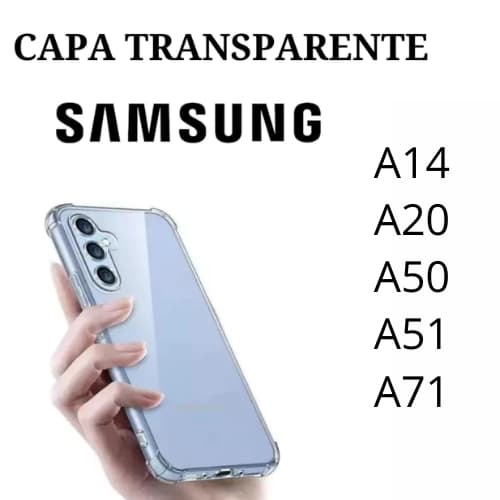 Capa Case Capinha Anti Impacto Para Galaxy A14 A20 A50 A51 A71