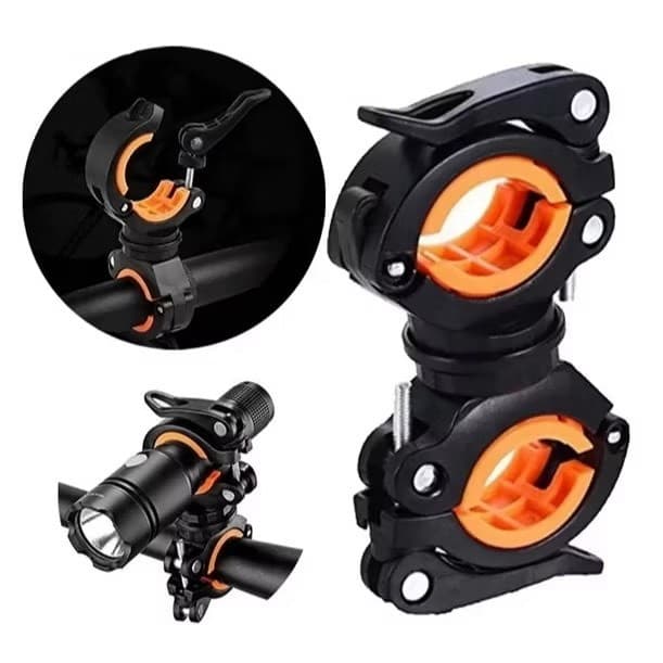 Suporte Universal De Lanterna Para Guidão De Bike Ciclismo