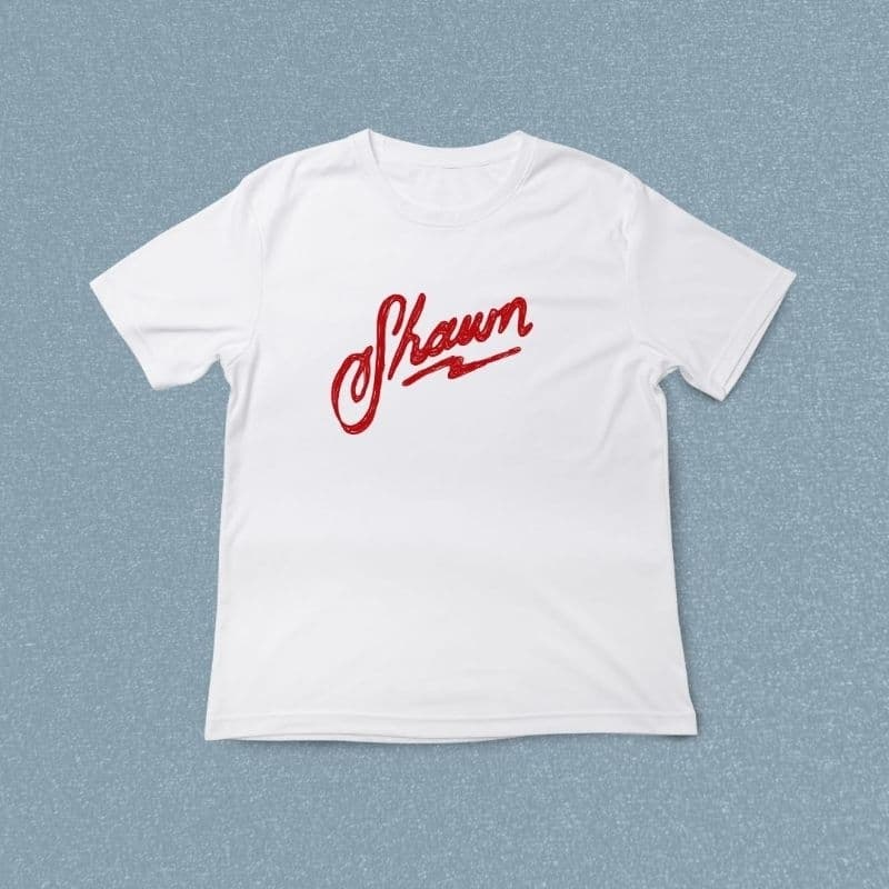 Camiseta Cropped Shawn Mendes