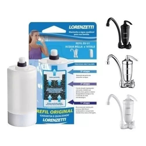 Vela Para Filtro Acqua Bella Rv-01 Lorenzetti Original