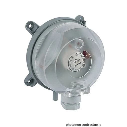 Pressostato Honeywell DPS400A | 40-400 Pa | Alta Precisão para Controle de Pressão Diferencial