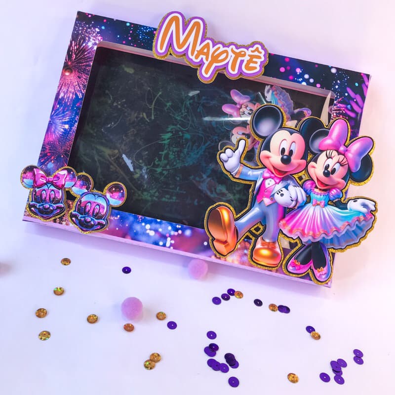 Lousa mágica/ Tablet 8’5 LCD -Personalizada Disney 50 anos