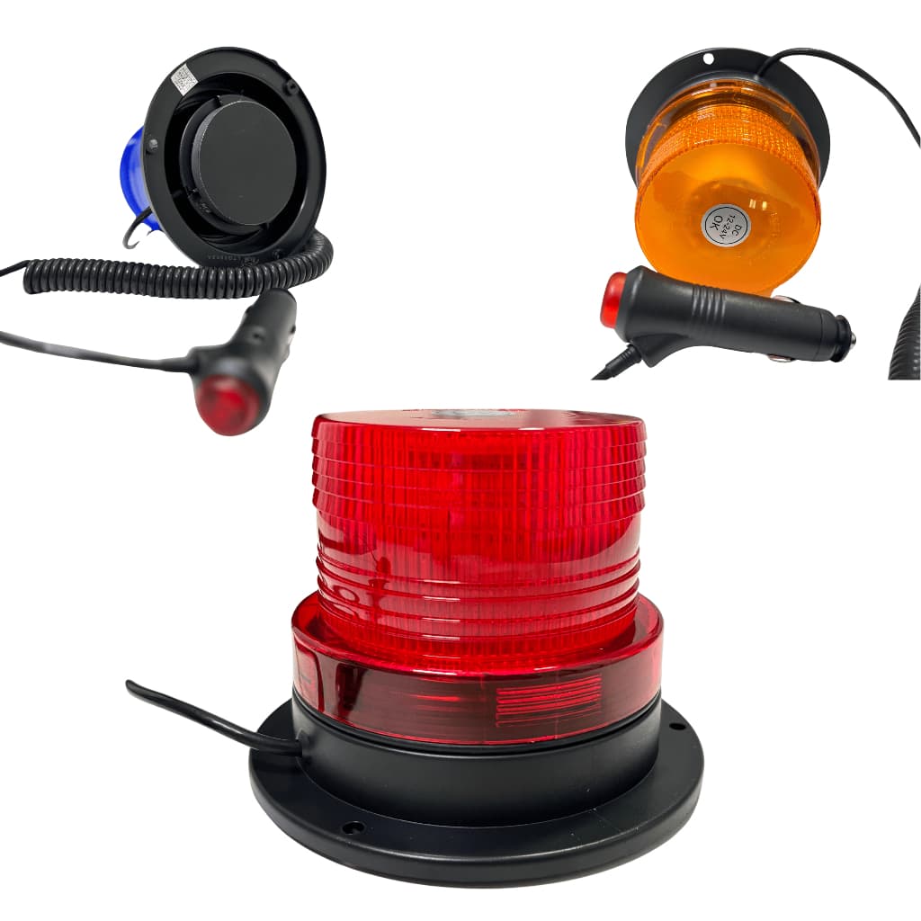 RAYX Giroflex Giroled Super Led 7 Efeitos Strobo + Pisca com Imã 10v/24v