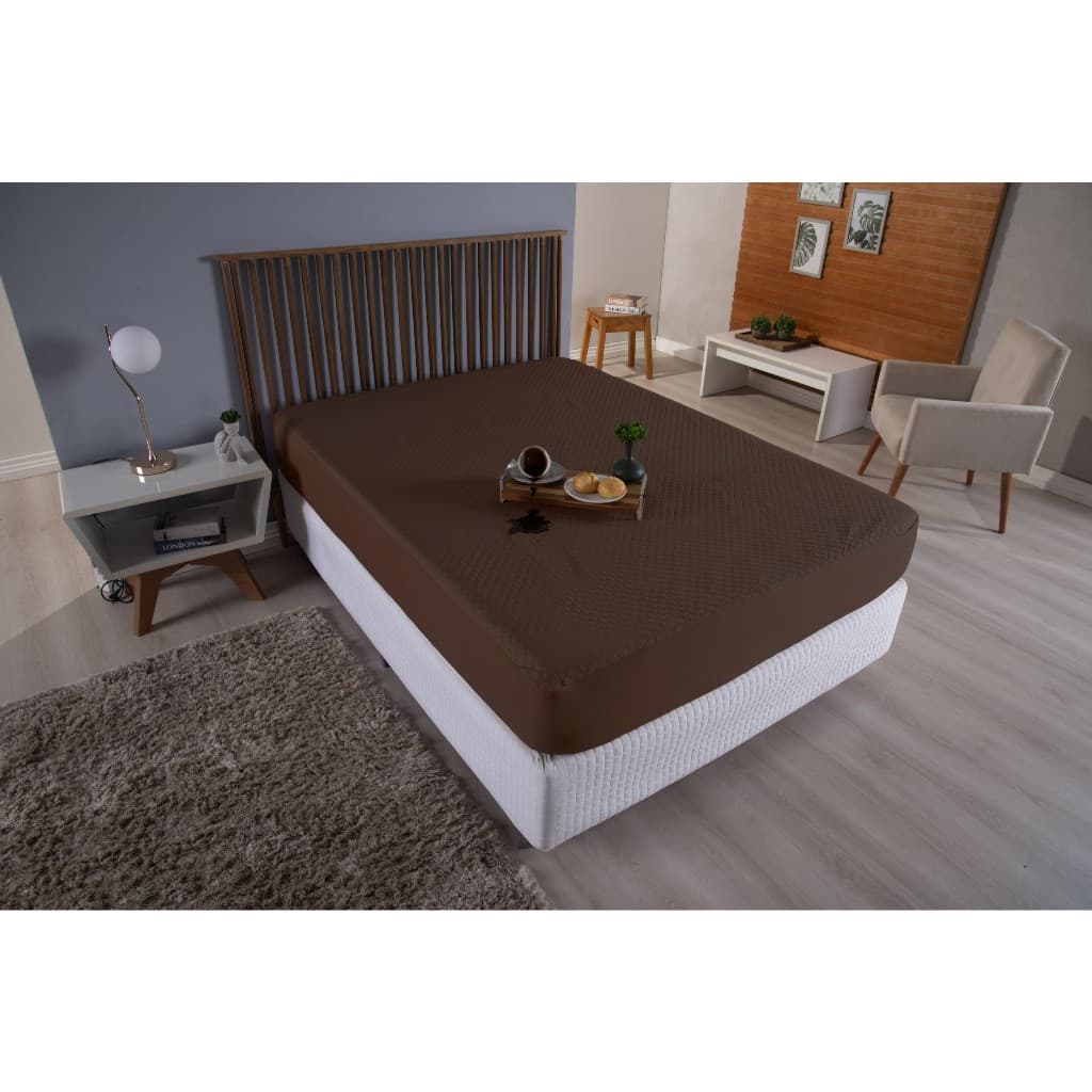 Capa Para Colchão Impermeavel Matelado Com Elastico solteiro + brinde especial