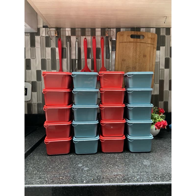 KIT 50 potes de plastico 1 litro