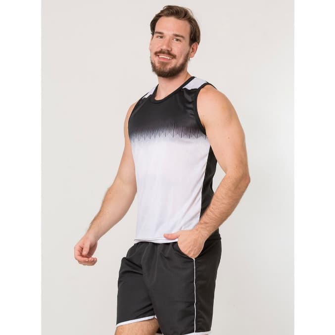 Kit 2 camiseta regata masculina verão fisicas corrida Regata Masculina Treino Corrida Academia