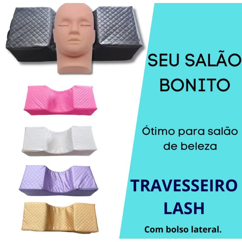 almofada lash pillow - extensão de cílios