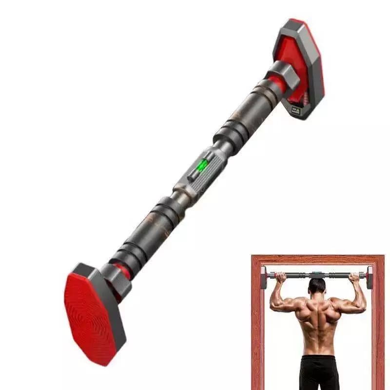 Barra Fixa Flexão Porta Apoio Ajustável Fixa 65 a 100 Cm