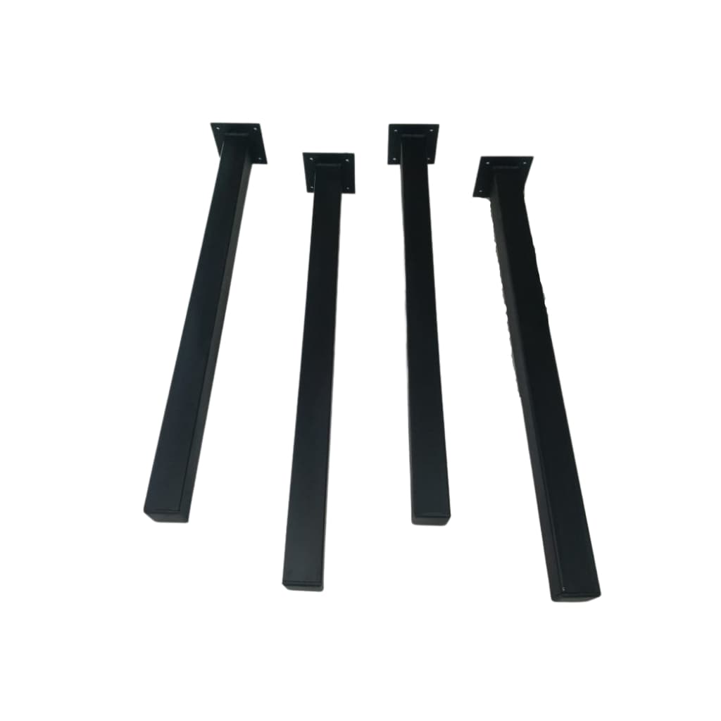 Kit 4 Pe 30 cm Mesa Tubo Cannes Hairpin Legs Preto Reforçado