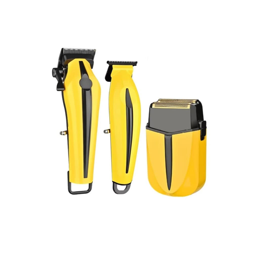 Maquina de Cortar Cabelo Prof. Wmark NG 1002 + Acab. NG 1202 + Shaver NG 1902