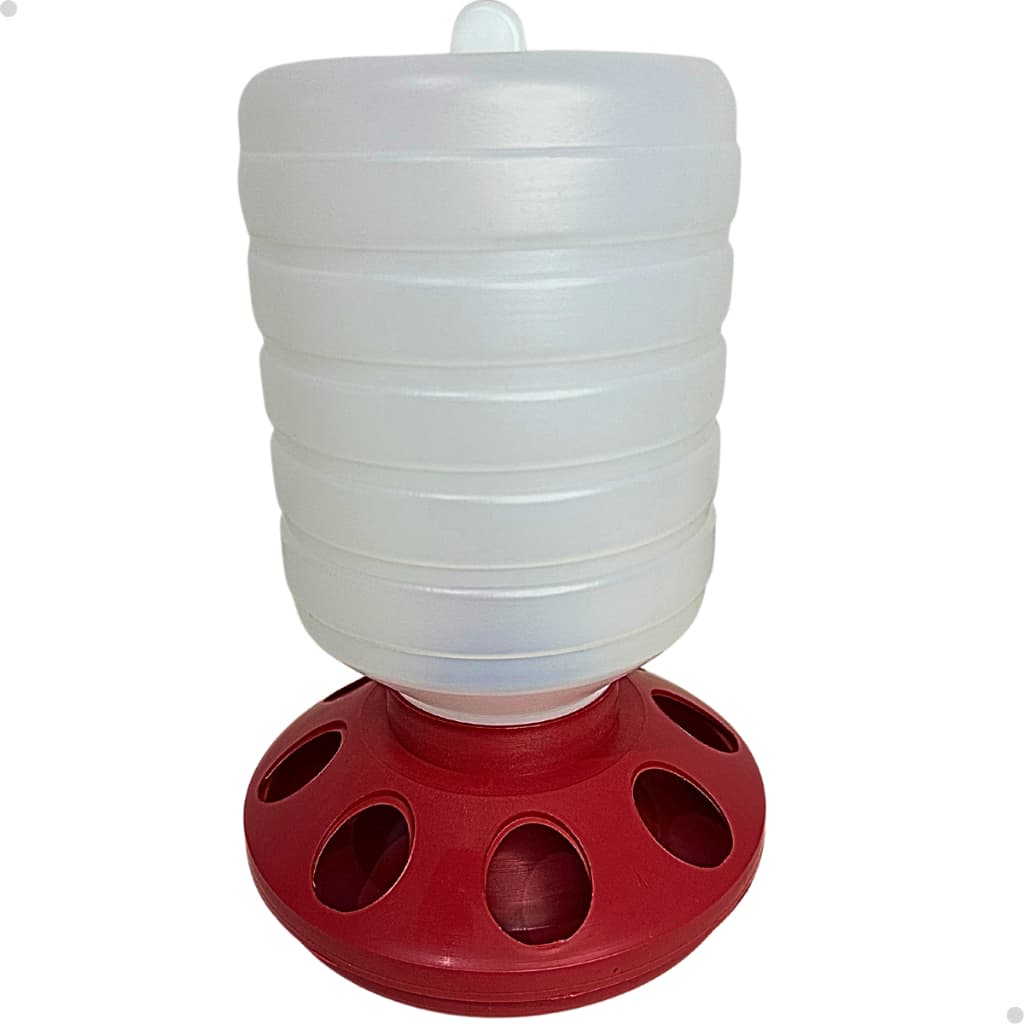 Comedouro Para Frango Galinha Aves Automático 1,5Kg 8 Furos