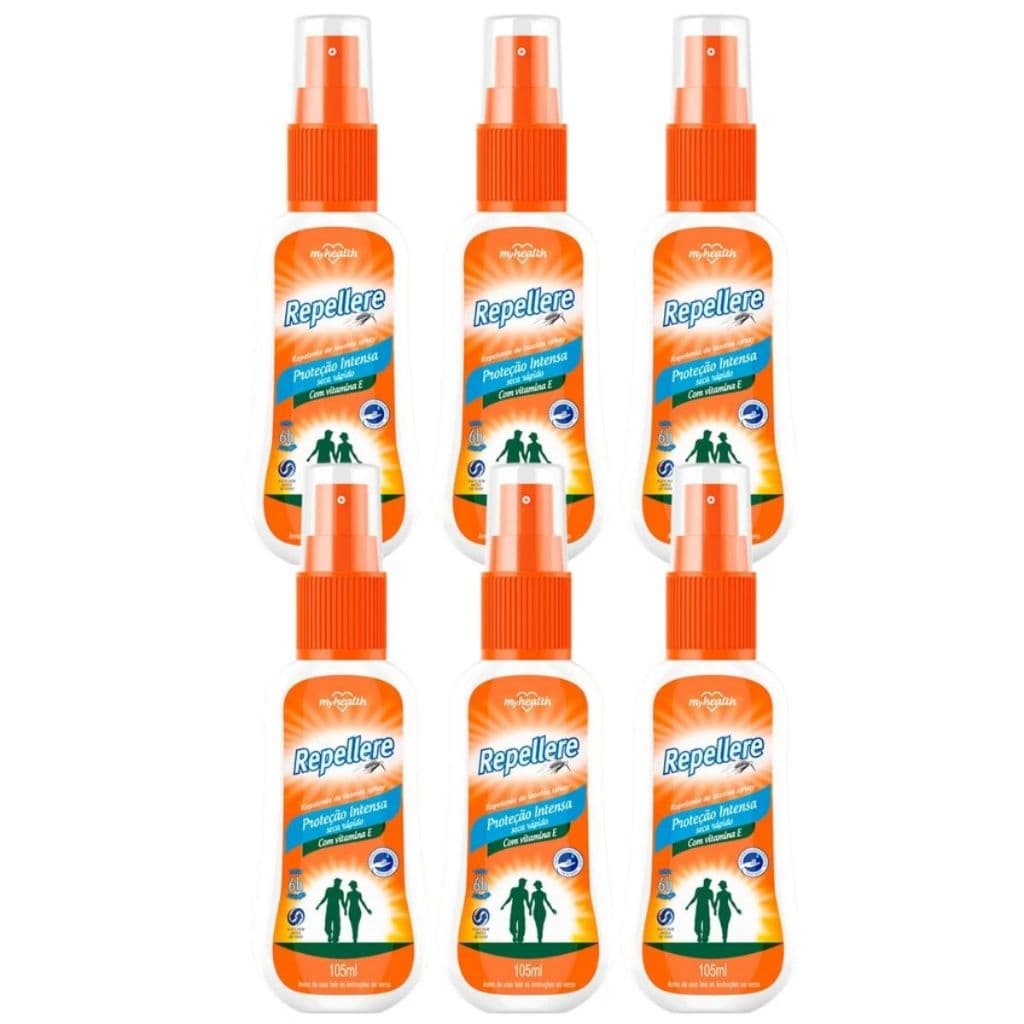 REPELENTE INSETOS (DENGUE) SPRAY PUMP 105ML REPELLERE (6 Horas Proteção intensa seca rápido)